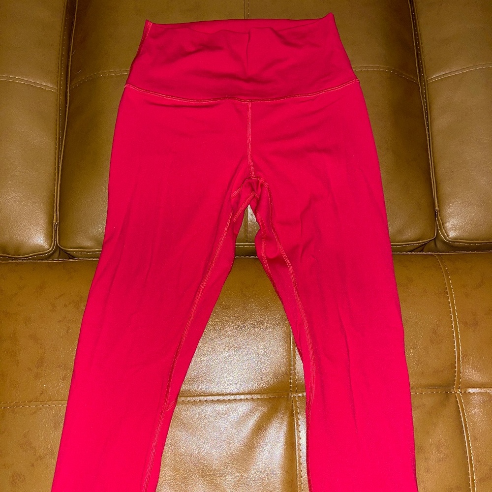 Lululemon align - red